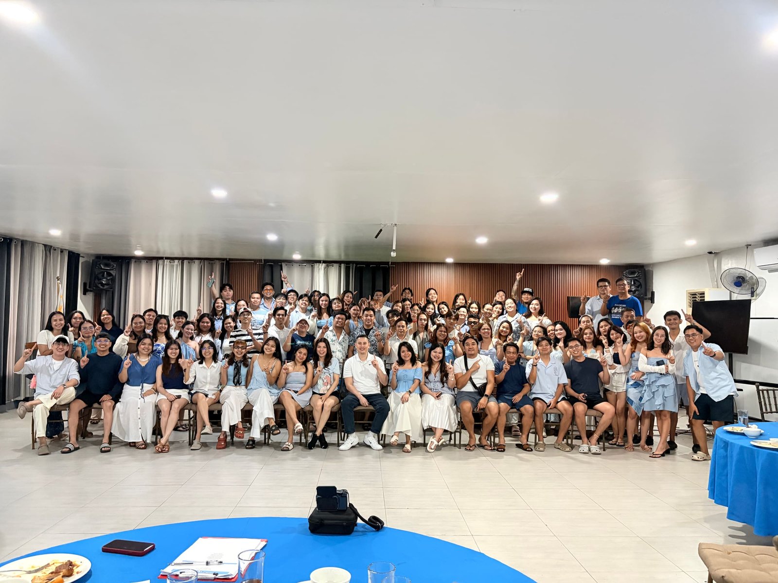 The Metacom recruitment team gathered together